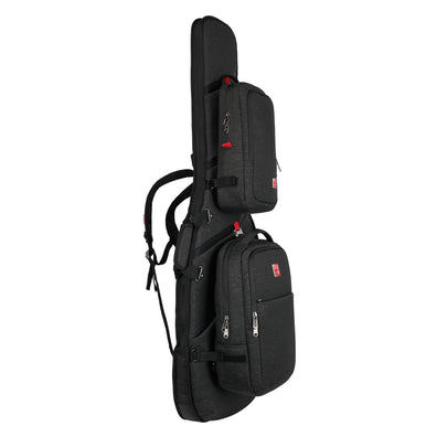 RBO Electric Bass Guitar Gigbag with Two Detachable Backpacks